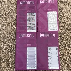 Jamberry clear nail wraps